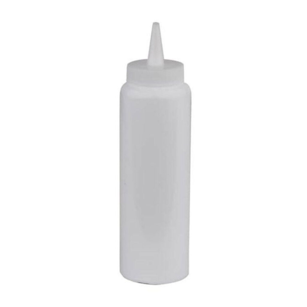 Pudele mērcei plastmasas 700ml caurspīdīga