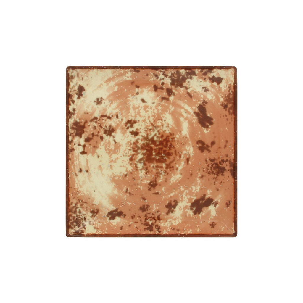Šķīvis 27x27cm PEPPERY BROWN