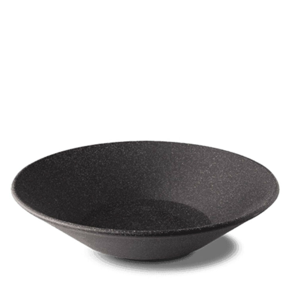 Bļoda ø27cm GRANIT RAW melna