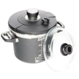 Tvaicējamais katls ar 2 vākiem ø 24cm, h-19cm indukcijas
