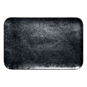Šķīvis taisnstūra 38x21cm KARBON