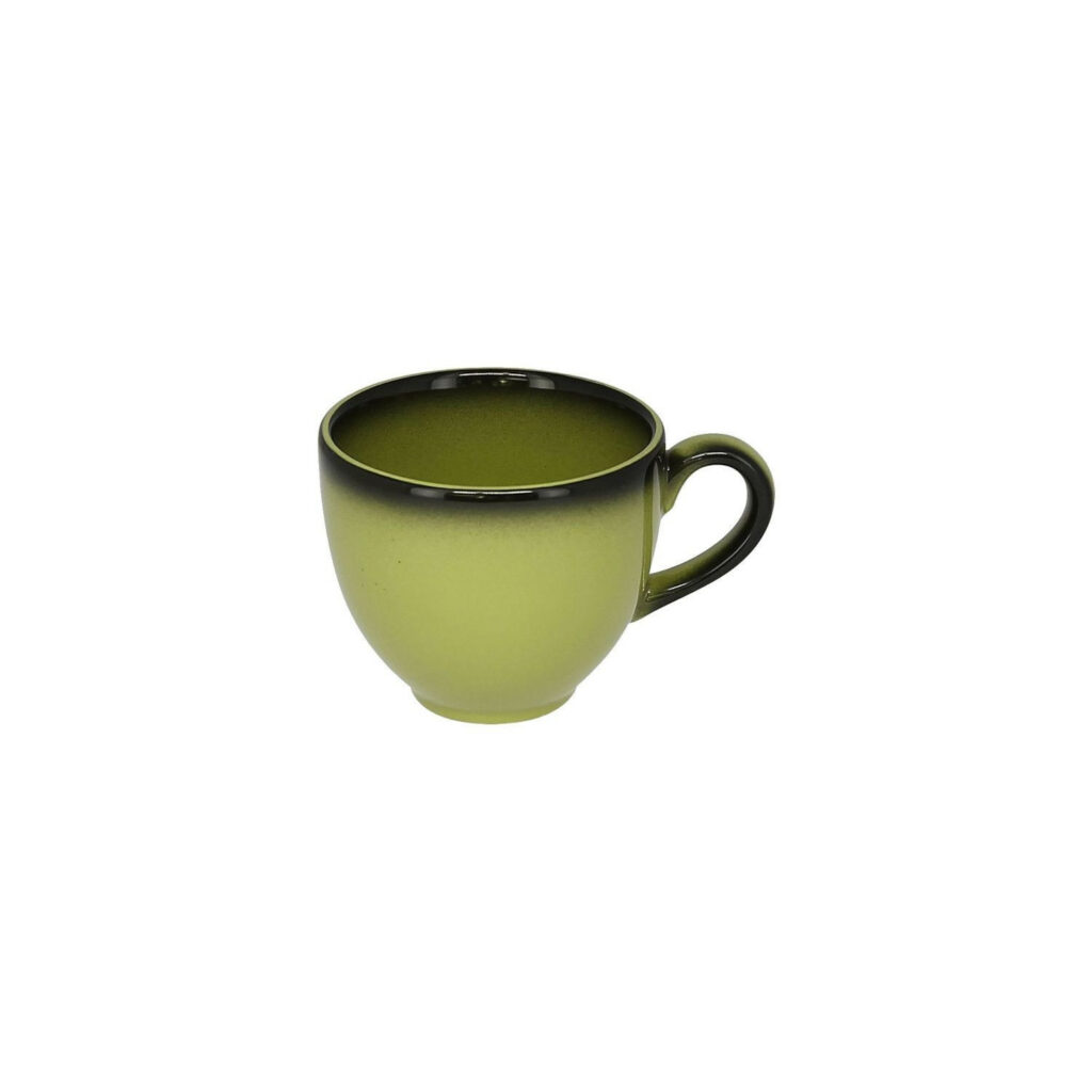 Krūze espresso LEA ø6cm h-6cm 90ml zaļa