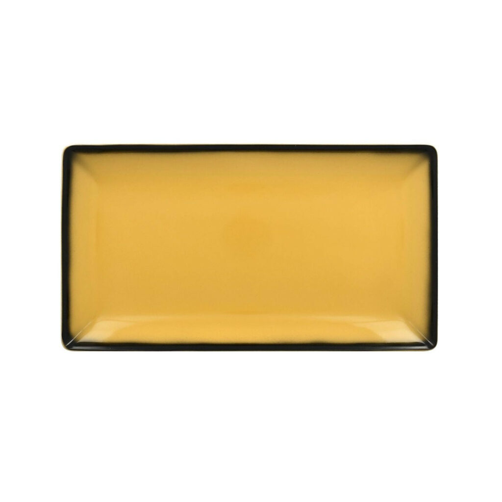 Šķīvis LEA 33.5x18.1cm dzeltens