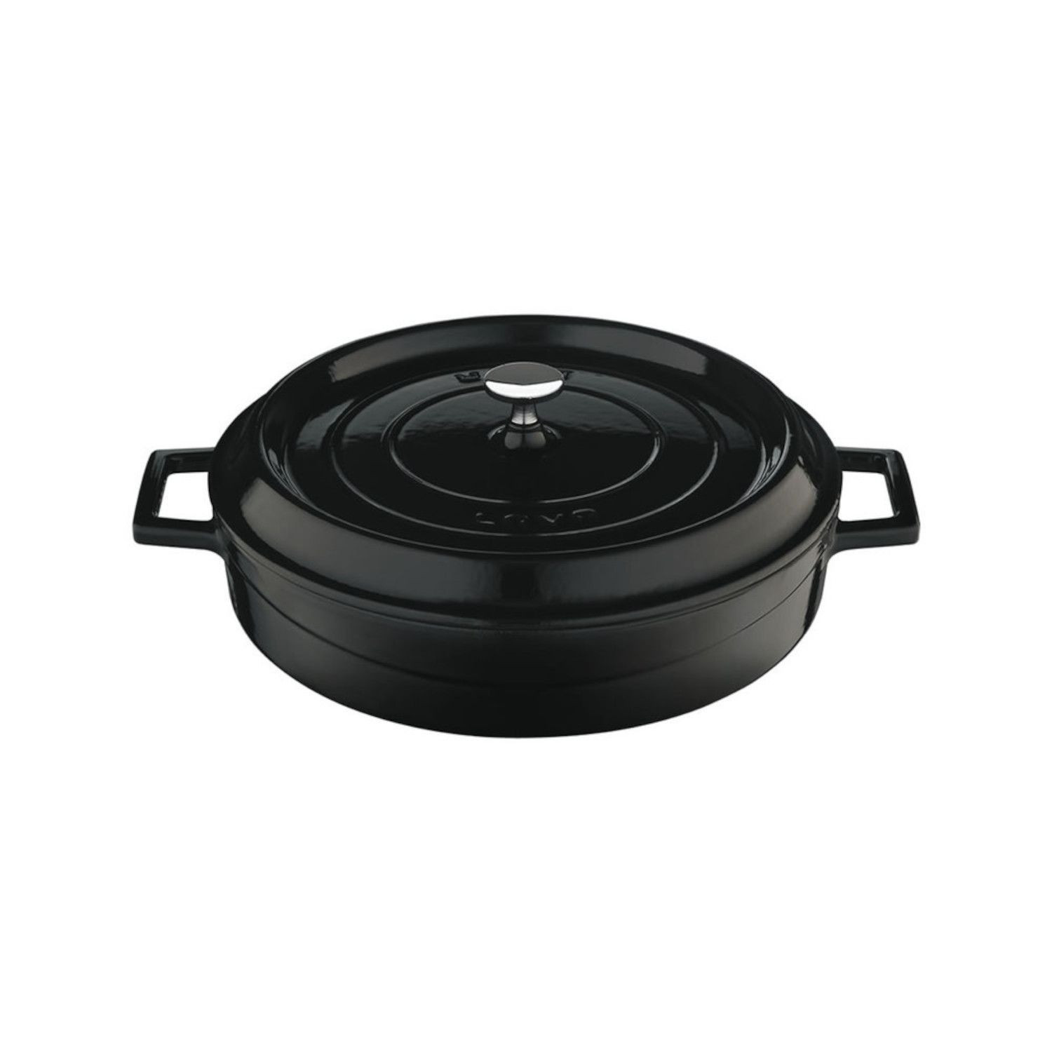 Katls čuguna LAVA MULTI ø24cm 2.47L melns indukcijas