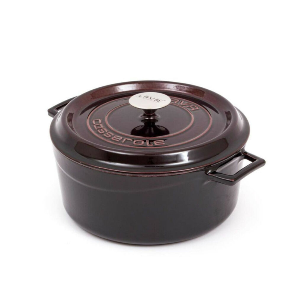 Katls čuguna LAVA ø24cm 4.49L ķiršu kr. indukcijas