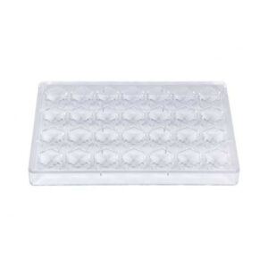 Šokolādes forma polikarbonāta 27x31 h-18mm 28x9.5g MODERN BON