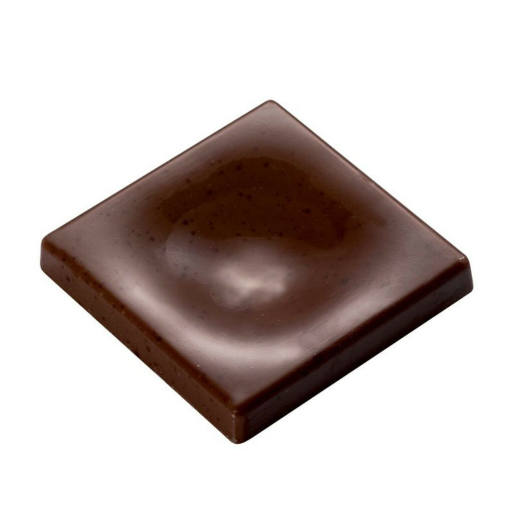 Šokolādes forma polikarbonāta 31x31 h-4.5mm 24x4g NAPOLITAIN