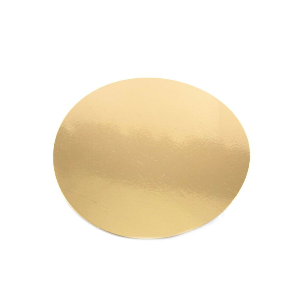 Paliktnis papīra ø22cm zelts/melns