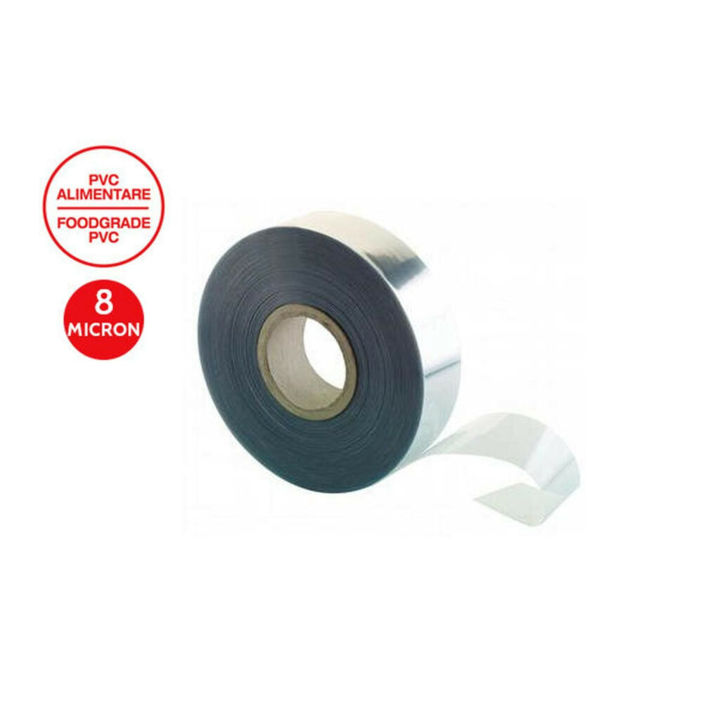 Lente tortēm 50mm 305m 8mikroni PVC