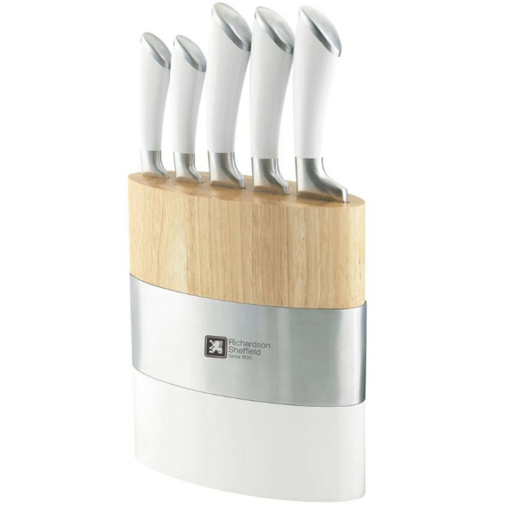 Nažu komplekts FUSION WHITE 5gab ar statīvu [1]