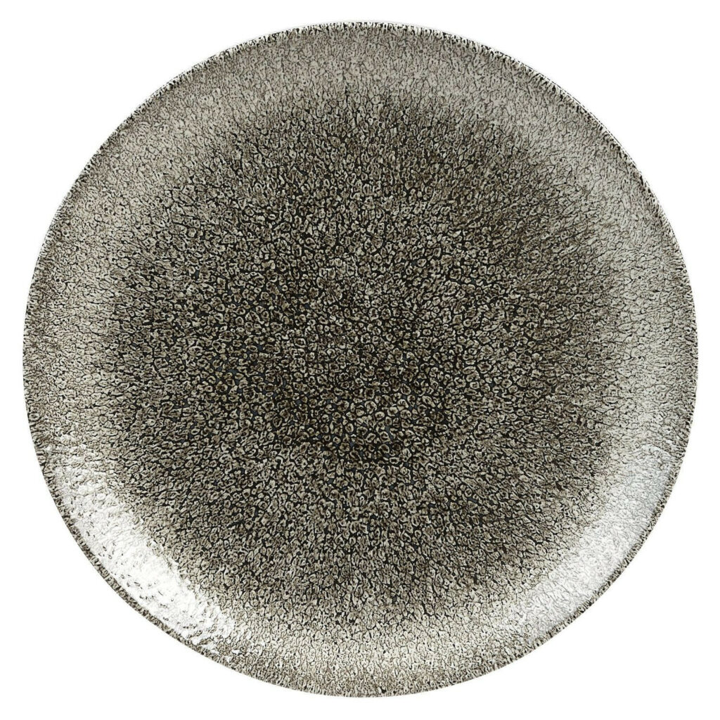 Šķīvis ø 16.5cm RAKU QUARTZ BLACK