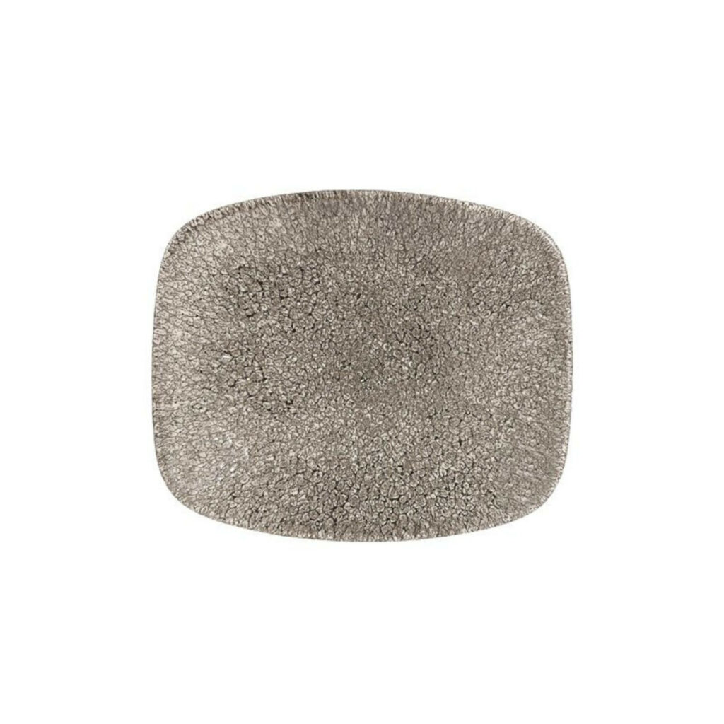 Šķīvis RAKU QUARTZ BLACK 15.4x12.6cm