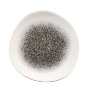 Šķīvis ø 21cm RAKU TOPAZ BLACK