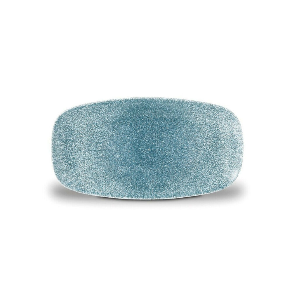 Šķīvis RAKU TOPAZ BLUE 29.8x15.3cm