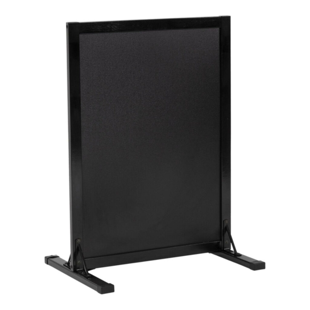 Tāfele 75x56x41cm koka melna