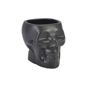 Glāze TIKI SKULL 800ml melna