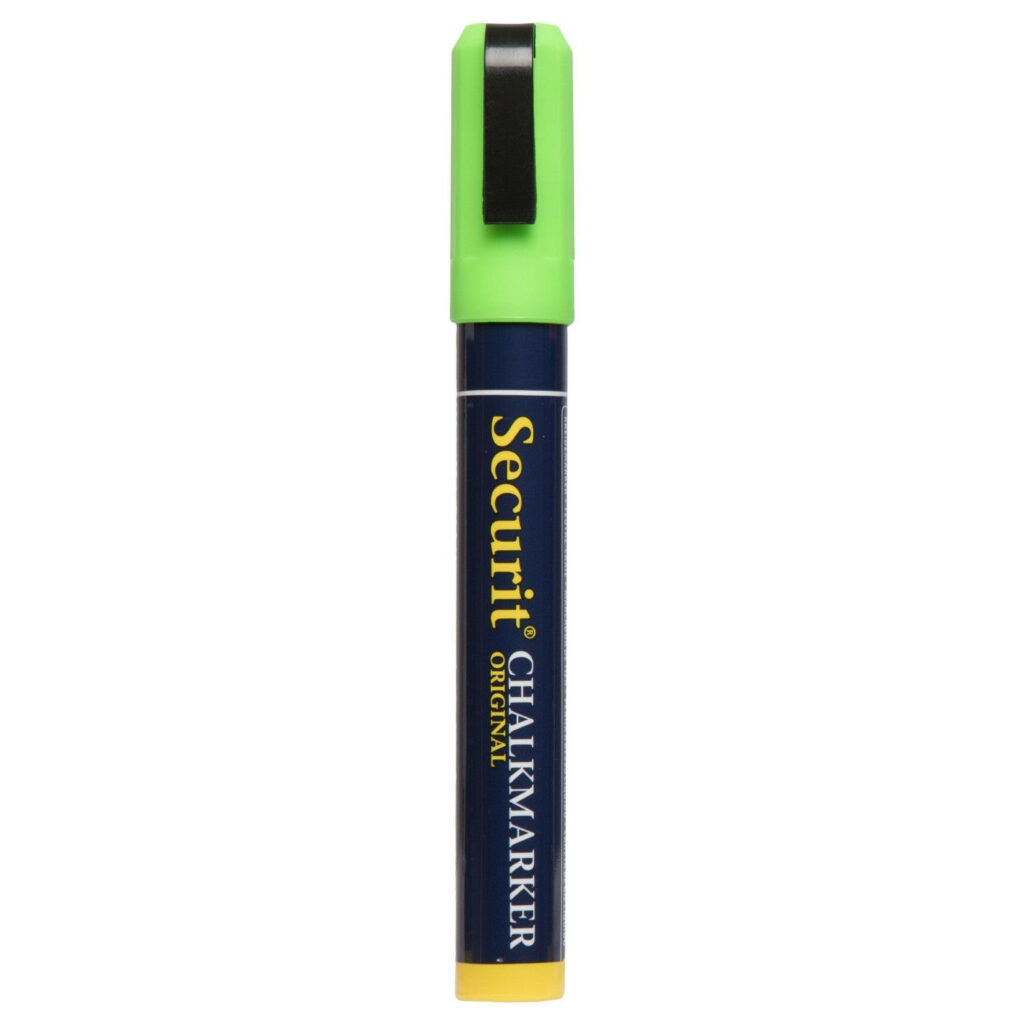Marķieris krīta tāfelēm 2-6mm zaļš