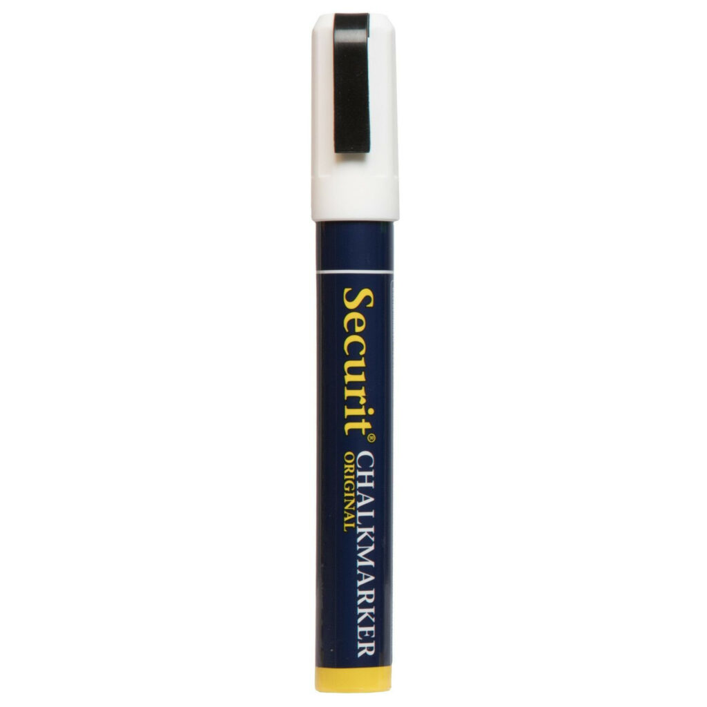 Marķieris krīta tāfelēm 2-6mm balts