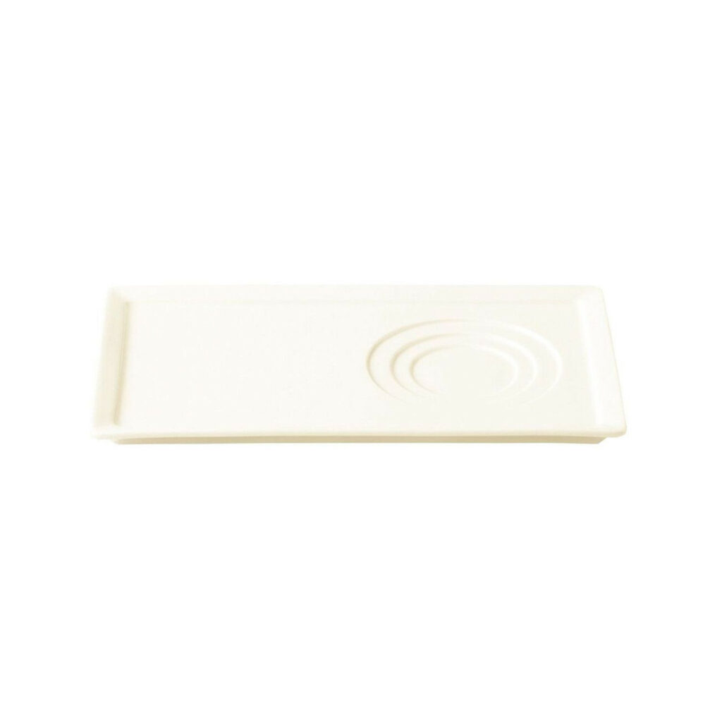 Šķīvis taisnstūra ar vietu trauciņam ALL SPICE WASABI 24x14cm