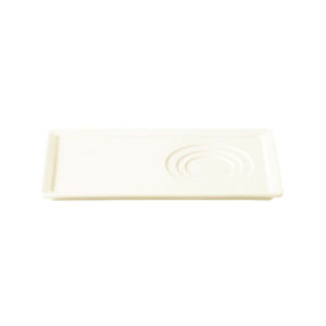 Šķīvis taisnstūra ar vietu trauciņam ALL SPICE WASABI 24x14cm