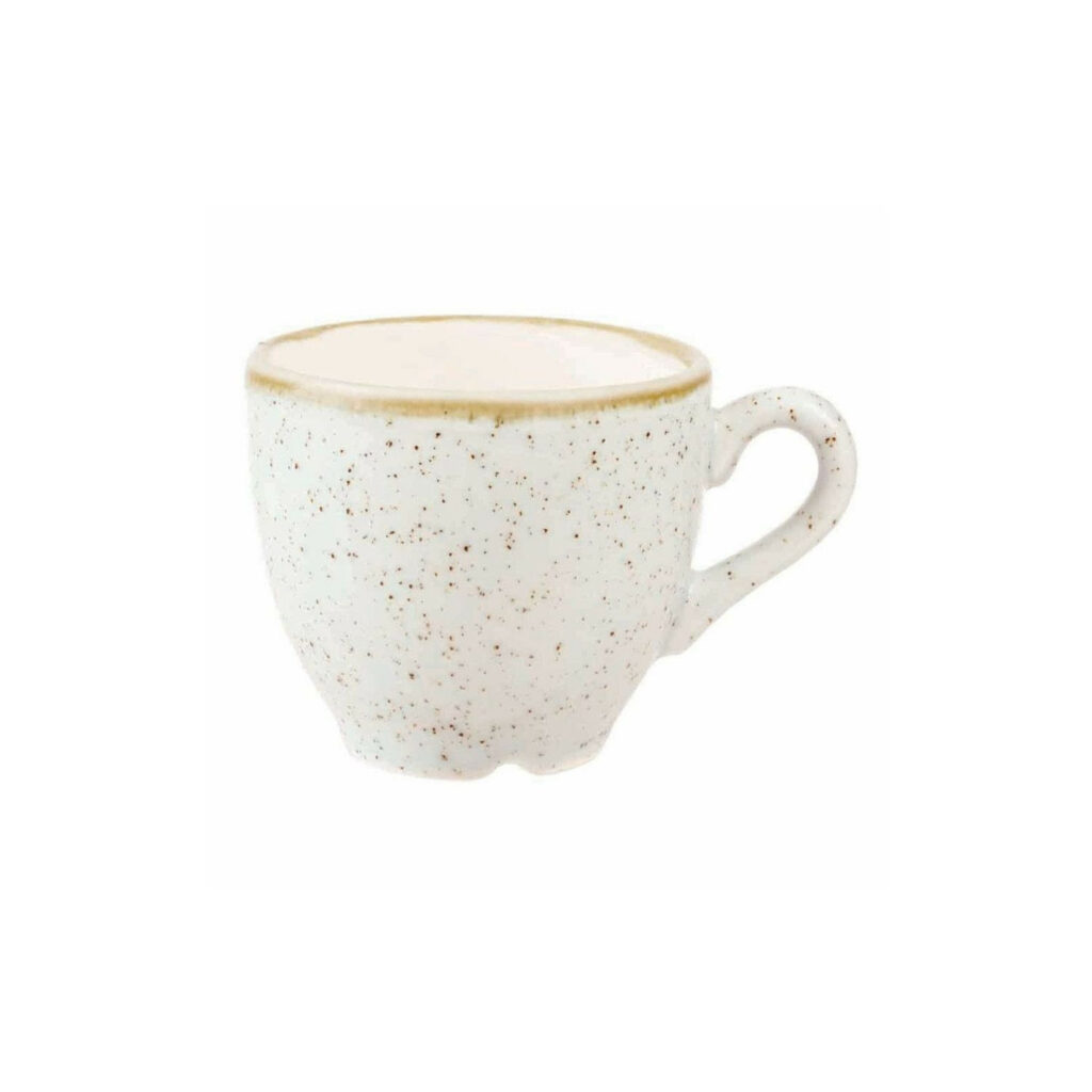 Krūzīte espresso STONECAST WHITE 90ml