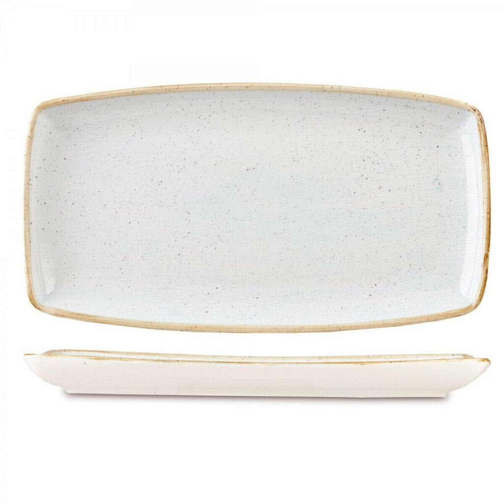 Šķīvis STONECAST WHITE 35x18.5cm