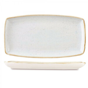 Šķīvis STONECAST WHITE 35x18.5cm