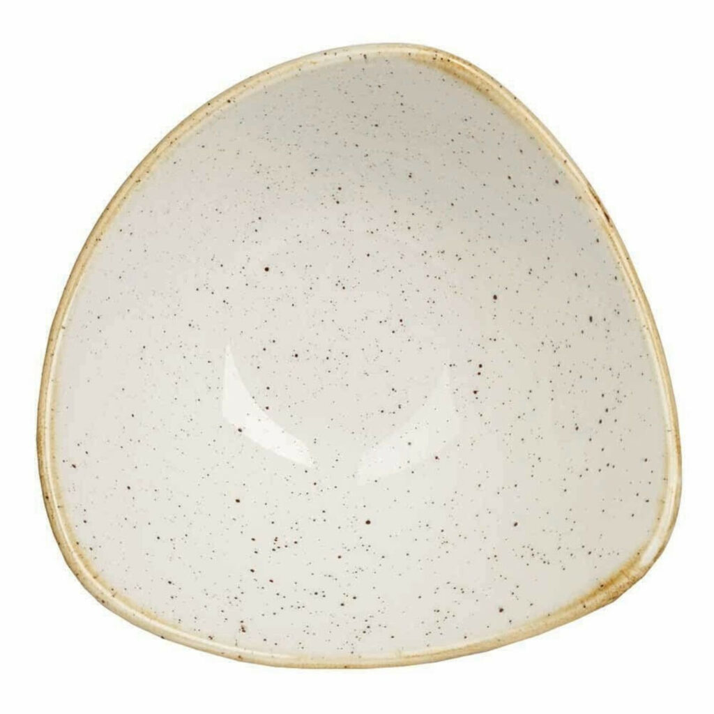 Bļoda trīsstūrveida STONECAST WHITE ø15.3cm