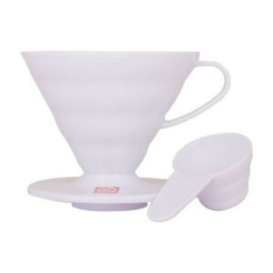 Hario V60-02 plastmasas filtrs balts