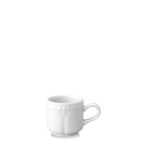 Krūze kafijas BUCKINGHAM 112ml balta