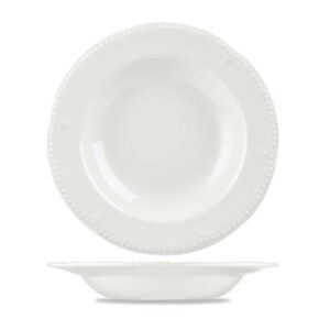 Šķīvis pastai BUCKINGHAM balts