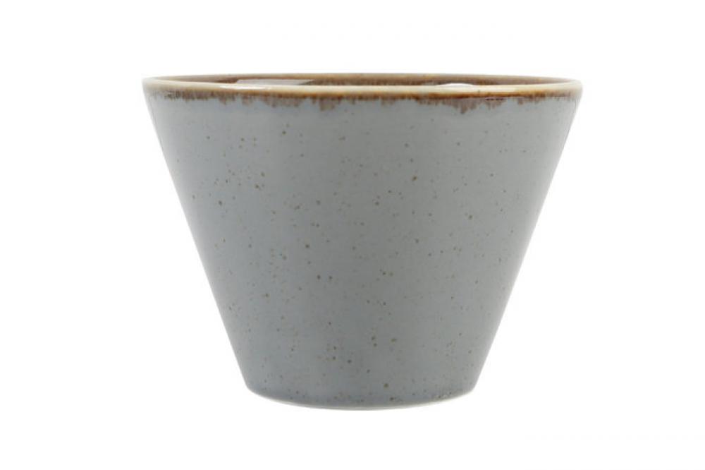 SEASONS tumši pelēka konusveida bļoda 11.5cm, 40cl, Porland