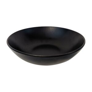 ALFA ZUPAS ŠĶĪVIS MELNS MATĒTS 22CM, Keramika