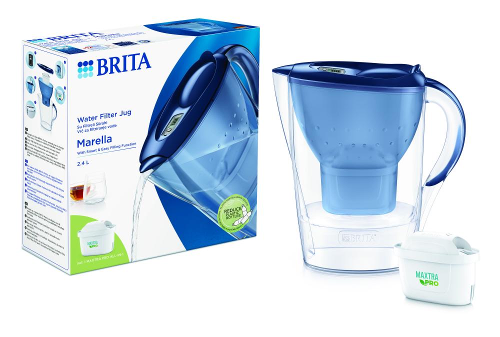 MARELLA MXPRO ŪDENS FILTRAKRŪZE 2.4L, ZILA, BRITA