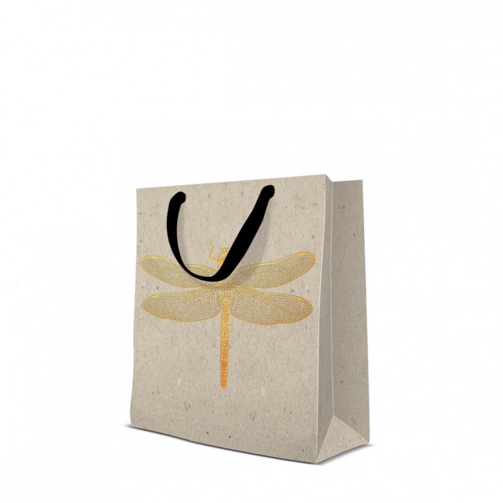 DĀVANU MAISIŅŠ MEDIUM 20x25x10CM, DRAGONFLY, Paw Decor Collection