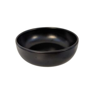 KERA BĻODA MELNA MATĒTA 15CM, Keramika