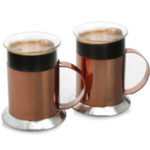 LA CAFETIERE KAFIJAS KRŪZES 300ML 2 GAB., TĒRAUDS/STIKLS, La Cafetiere
