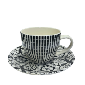 GRACEWINS TĒJAS TASE 250ML AR APAKŠTASI 15CM, Claytan