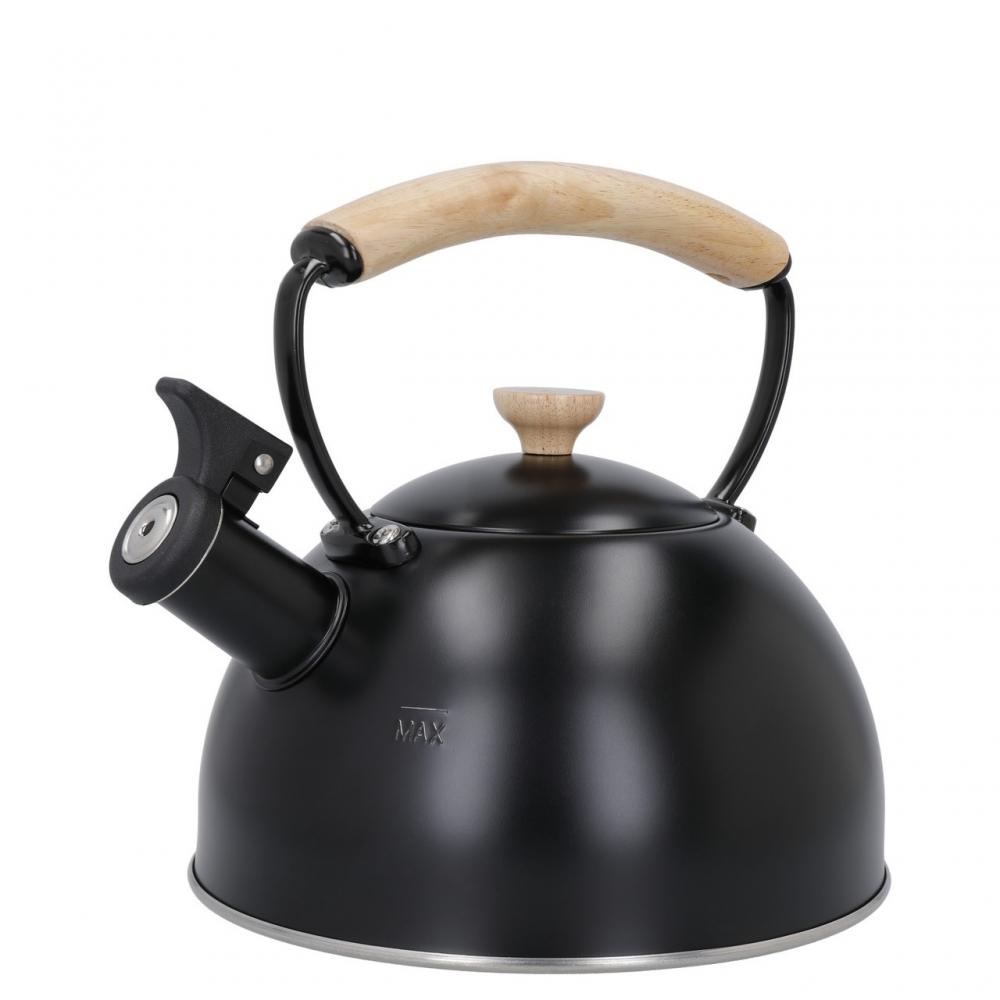 LA CAFETIÈRE TĒJKANNA AR SVILPI 1.6L, MELNA, KOKA ROKTURIS, N/T, La Cafetiere