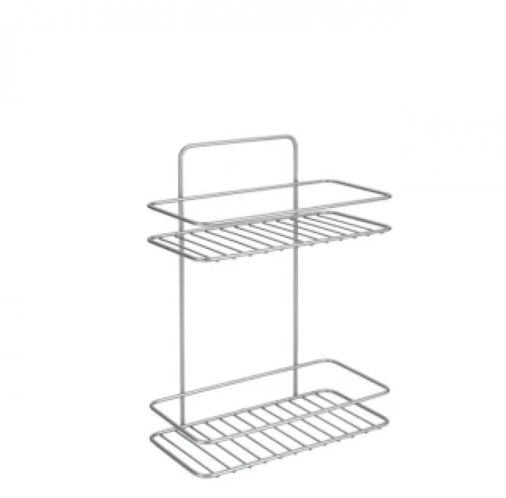 REFLEX PLAUKTS 26x13x35CM, 2-STĀVU, NER.TĒR., POLYTHERM PĀRKL., Metaltex