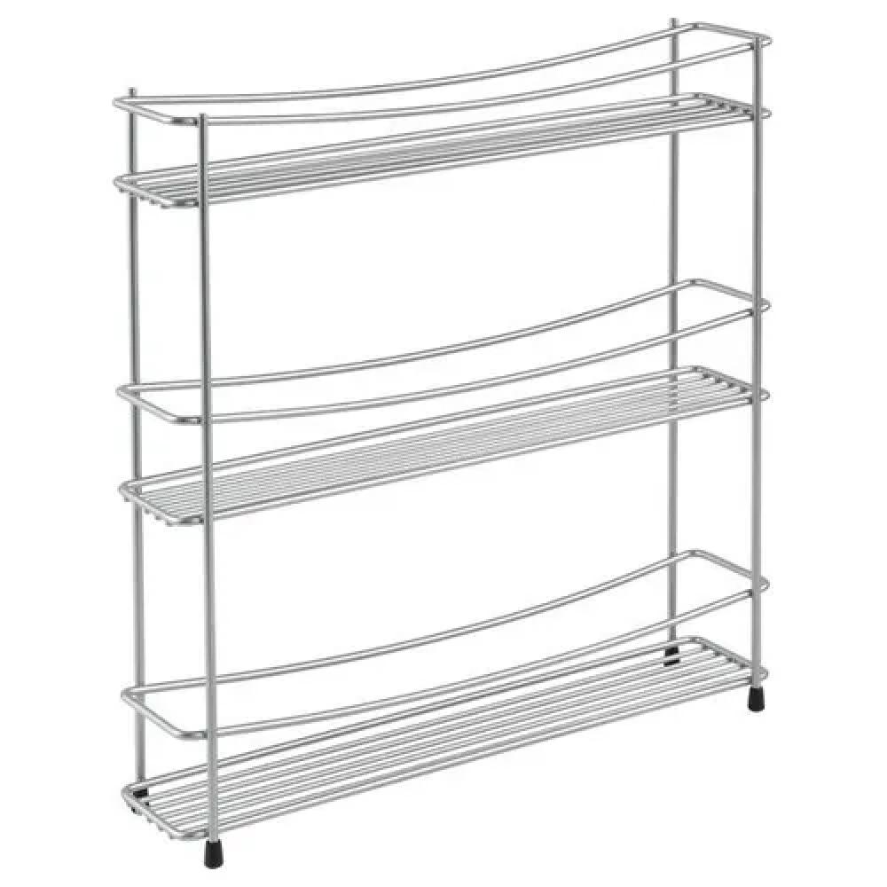 KUMINO PLAUKTS GARŠVIELĀM 33x7x37CM, 3-STĀVI, POLYTHERM PĀRKLĀJUMS, N/T, Metaltex