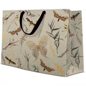 DĀVANU MAISIŅŠ HORIZONTAL 33.5x26.5x13CM, MOTHS, Paw Decor Collection