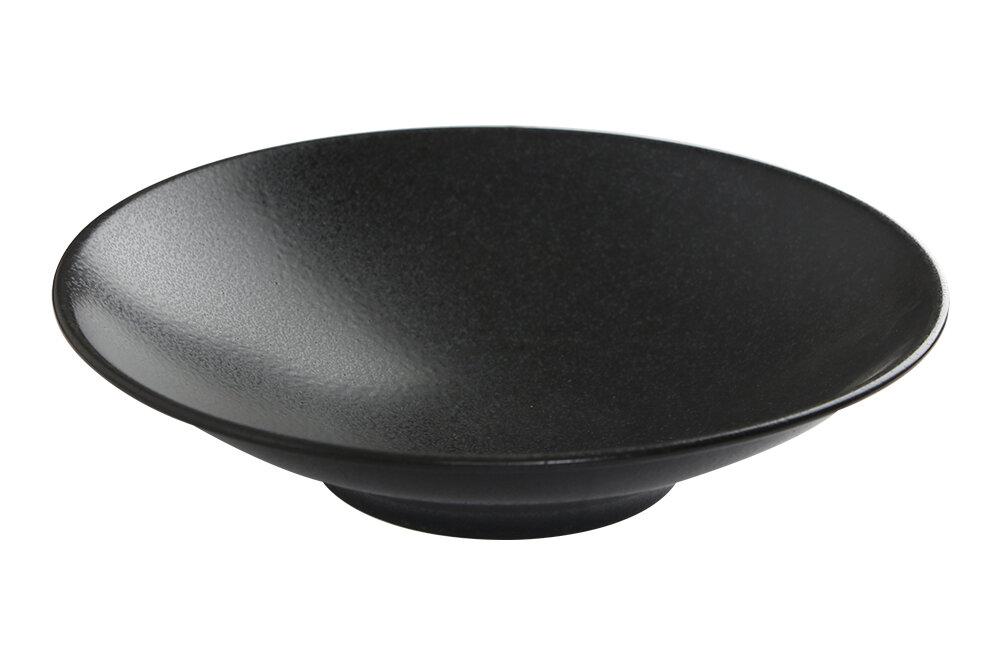 SEASONS melns dziļais šķīvis 26cm, Porland