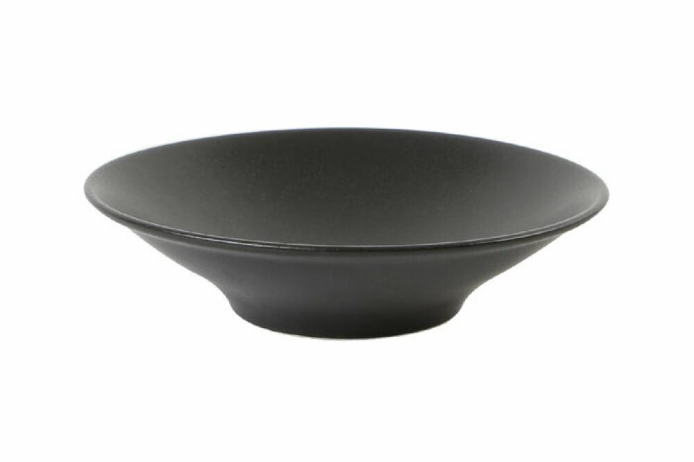 SEASONS melns šķīvis 19 cm, Porland