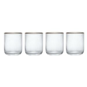 MIKASA SORRENTO ZEMĀS GLĀZES 400ML, 4 GAB., kristalīns, Mikasa