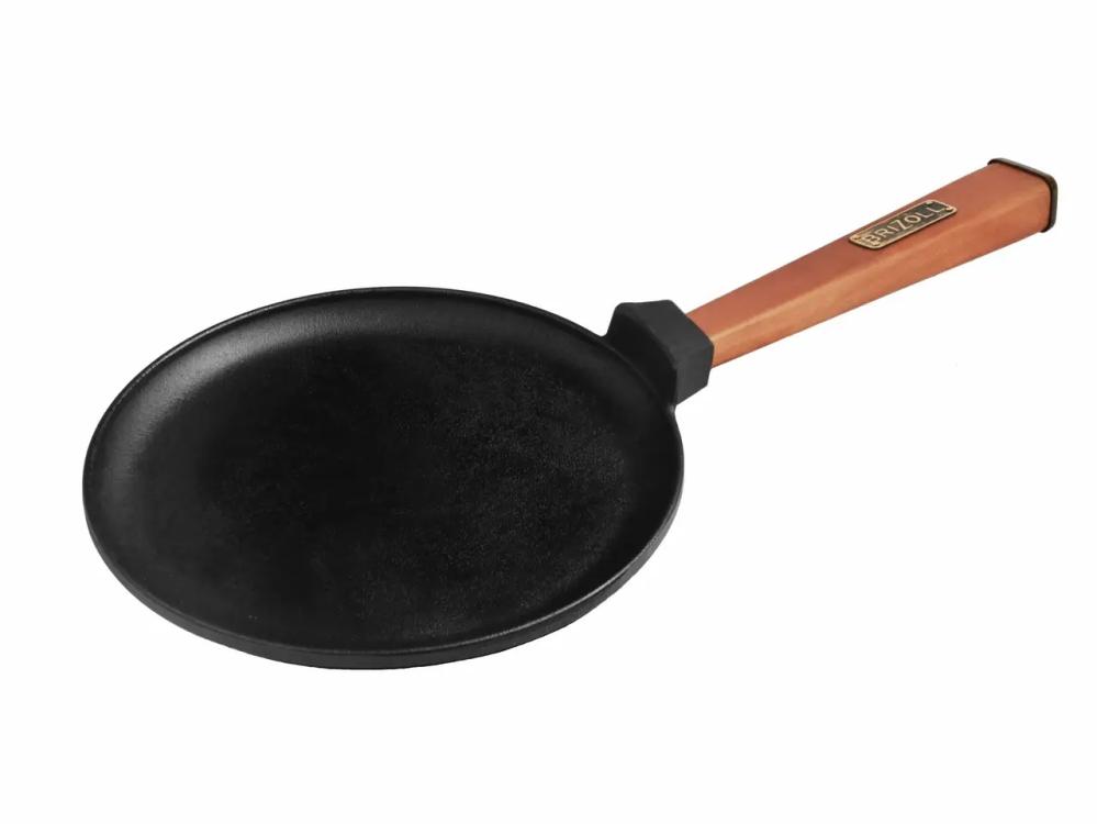 BRIZOLL PANKŪKU PANNA 24CM, ČUGUNS, INDUKCIJAI, BRIZOLL