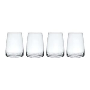 MIKASA PALERMO VĪNA GLĀZES 350ML BEZ KĀJIŅAS, 4 GAB., kristalīns, Mikasa