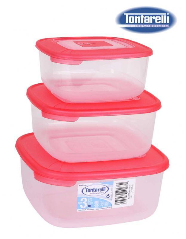 Dėžutės maistui plast. 1/1.5/2.5L 3vnt FAMILY - Image 3