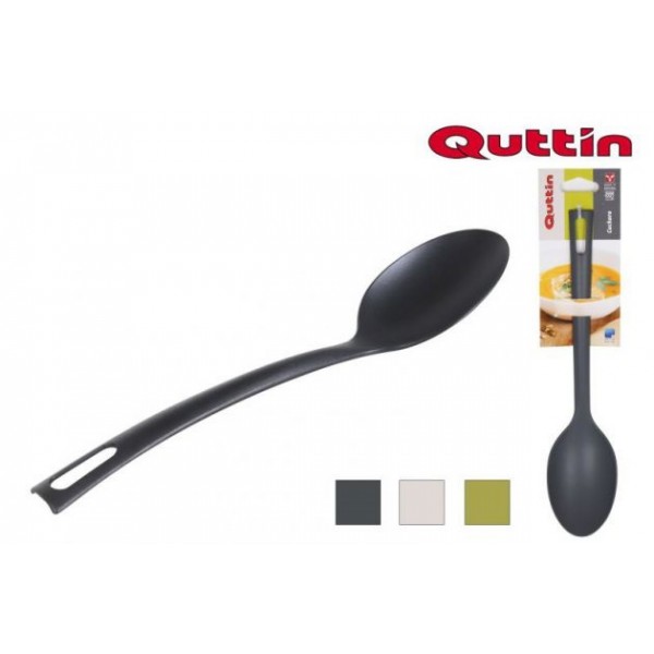 Šaukštas plast. 29cm QT-2373 spalv.